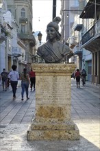 Bust of Don Bartolome Columbus