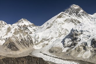 Classic view of Mount Everest