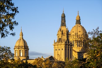 National Museum of Art of Catalonia on Montjuic in Barcelona