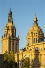 National Museum of Art of Catalonia on Montjuic in Barcelona