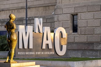 National Museum of Art of Catalonia on Montjuic in Barcelona