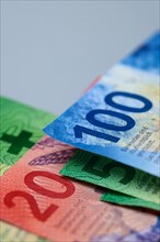 Swiss banknotes