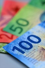 Swiss banknotes