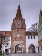 The historic red brick Kreuztor
