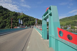 Moselle bridge with bridge railing