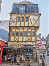 Half-timbered house on the Pl. Saint-Pierre square in the old town