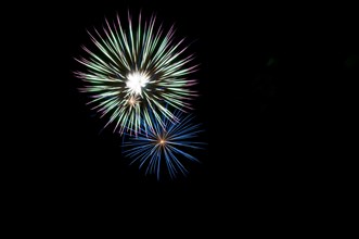 Fireworks during Trinity Days