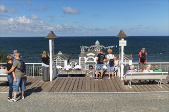 Pier on the beach of Sellin