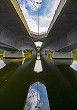 Bridge of the B 54 over the Aasee