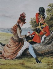 Victorian era erotic illustration