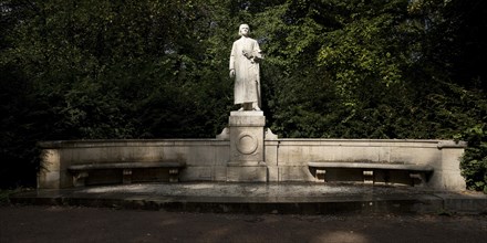Monument to Franz Liszt in the Park on the Ilm