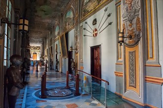 Corridor Corridor of Historic Grand Masters Palace Palace of Grand Master of Order of Malta Knights of Malta Historic Order of Saint John