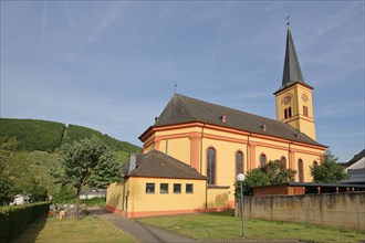 St. Clemens Church in Trittenheim on the Moselle Middle Moselle