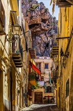 Cefalu with picturesque old town