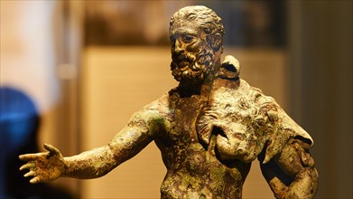 Bronze statuette of Hercules