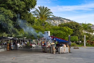 Water chestnut stall