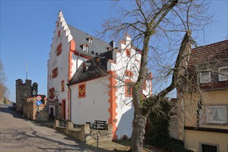 Huttenschloss built in 1536 in Bad Soden-Salmuenster in the Spessart