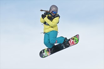 Snowboarder at LG Snowboard FIS World Cup 2011