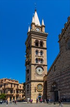 Messina Cathedral with the largest mechanical clock in the world