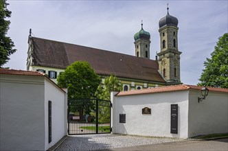 Exterior view of Friedrichshafen Palace and Palace Church