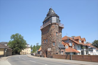Historic fisherman's tower at the Wilhelmsbruecke