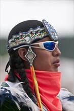 First Nations young man wearing sunglasses