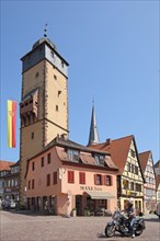 Historic Bavarian Tower and landmark of Lohr am Main