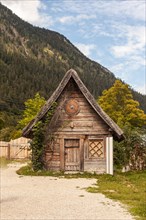 Wooden hut