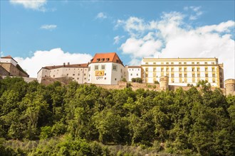 Veste Oberhaus is a castle complex on the Georgsberg on the left bank of the Danube in Passau