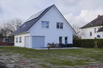 Newly built single-family house