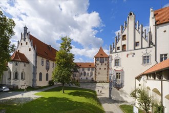 Inner courtyard Hohes Schloss
