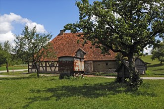 Shepherds house with stable built 1744 in front Shepherds cart