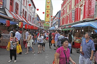 Typical street in Chinatown