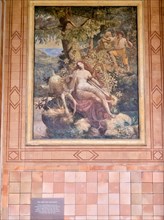 Mural in the Pavillon Trinkhalle