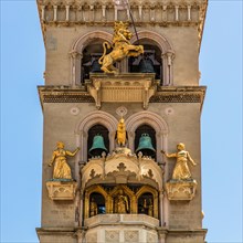 Messina Cathedral with the largest mechanical clock in the world