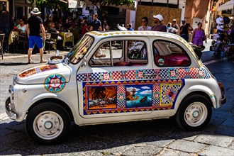 Painted Fiat 500