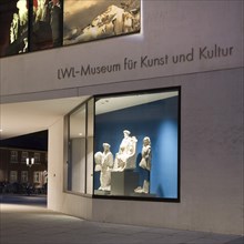 LWL Museum for Art and Culture in the Evening