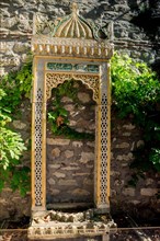 Ottoman marble stone carving art in detail