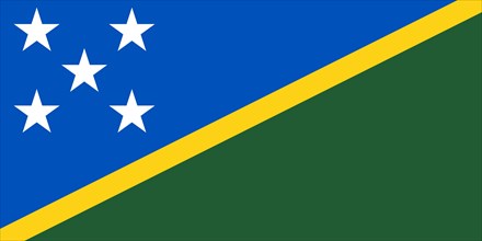 National flag of Solomon Islands