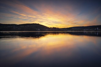 Lake Titisee at sunset