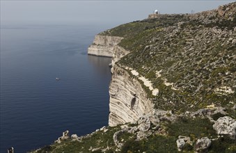 Dingli Cliffs on the Mediterranean Sea