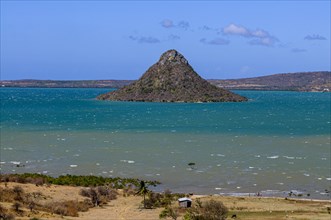 Volcanic cone in the bay of Diego Suarez
