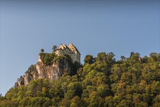 Werenwag Castle in the Upper Danube nature park Park