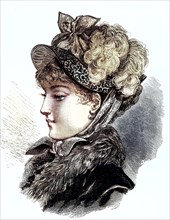 Fashion picture from the year 1880