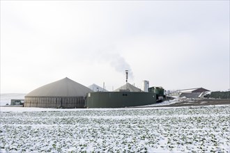 Biogas plant near Backnang
