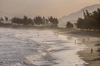 Hazy light over the beach of Fort Dauphin