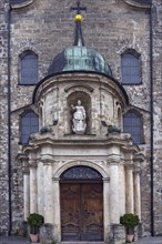 Main entrance portal of the former monastery church of St. Margareta