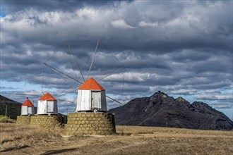 Windmills Porta Santo Island Portugal