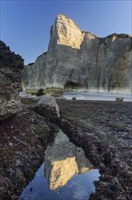 Falaise d'Aval at low tide