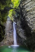Long exposure Kozjak waterfall